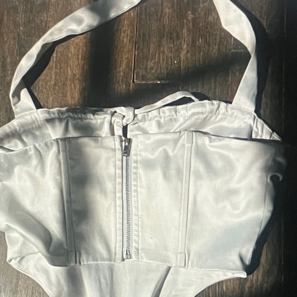 Elegant Gray Women's Top